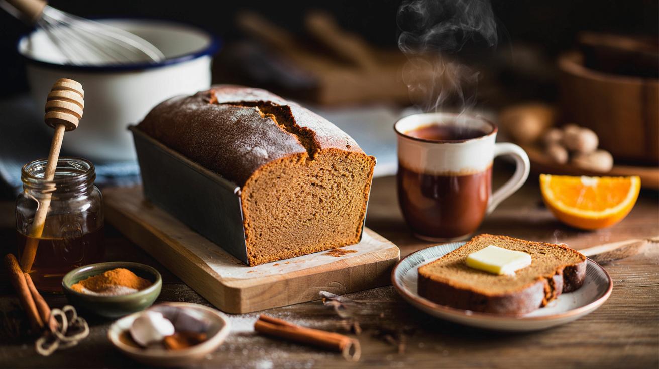 Miękki piernikowy chlebek w 50 minut – prosty przepis na chłodne dni