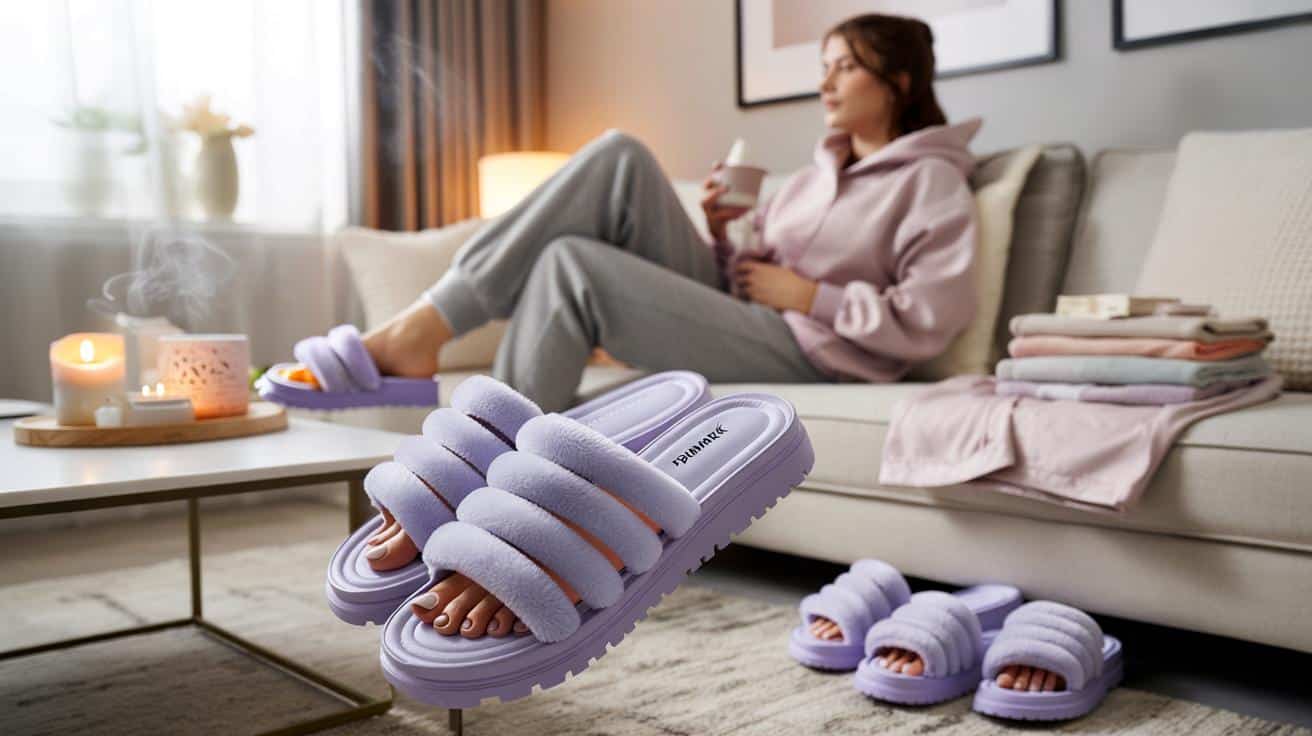 Miękkie kapcie Primark za 8 funtów hitem wiosennych domowych stylizacji