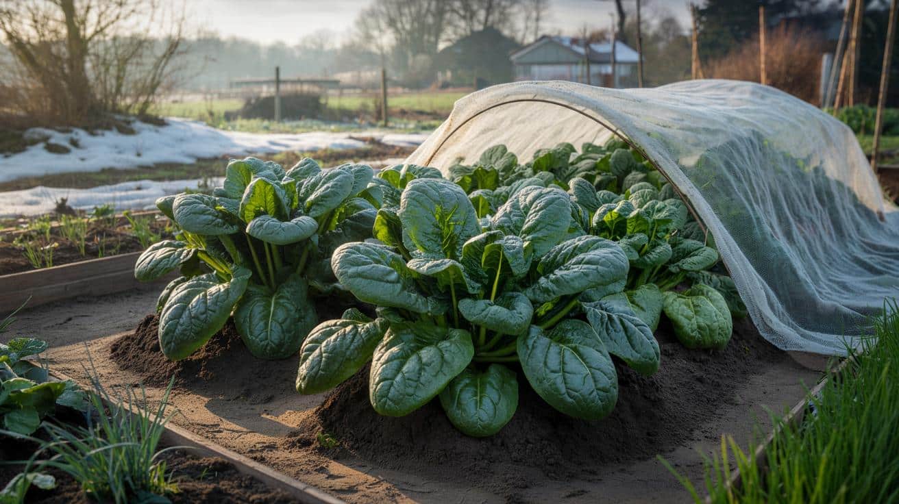 Miękkie liście szpinaku już w marcu? Postaw na zimowego giganta