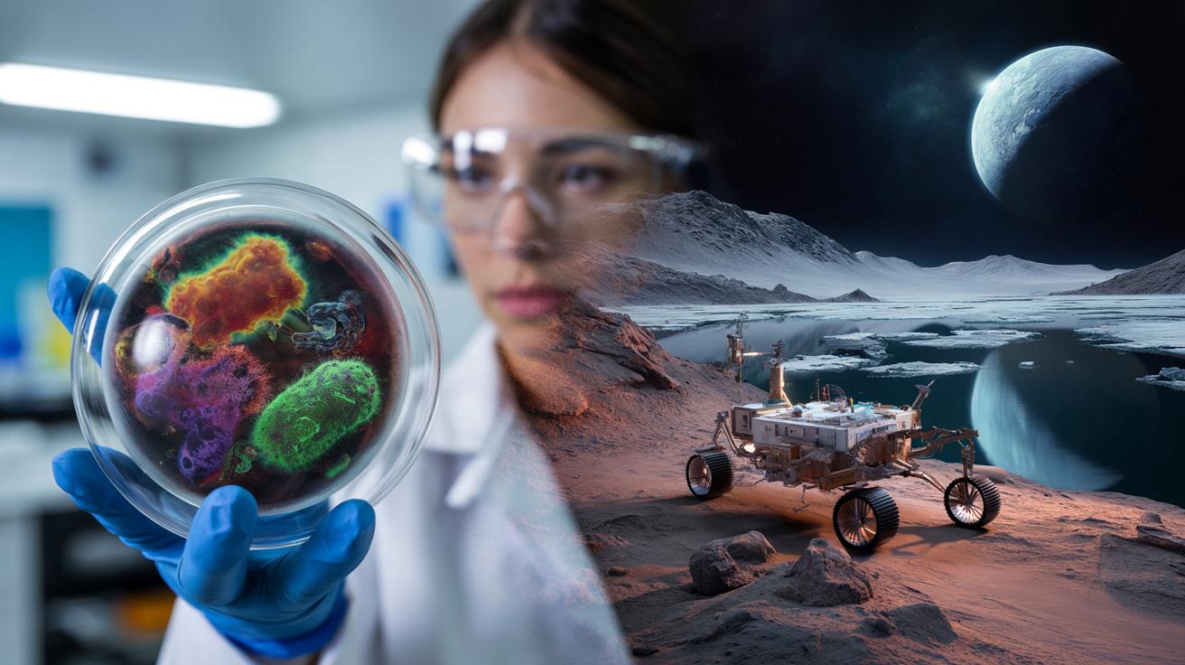 Mikroby z Ziemi mogą zdradzić, gdzie kryje się życie w kosmosie