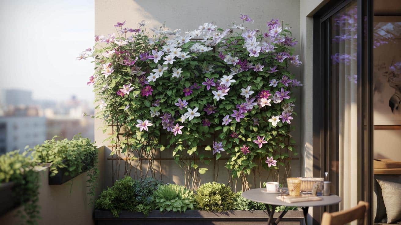 Mikroogród na balkonie: ta kompaktowa pnąca roślina zamienia ścianę w kwitnący mur