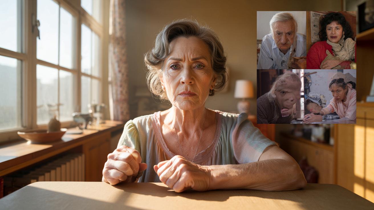 „Miła” przez całe życie. W wieku 60 lat przyszła złość i dziewięć brutalnych olśnień