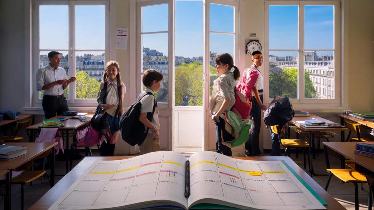 Miliony francuskich uczniów bez pełnego tygodnia lekcji przez cały miesiąc