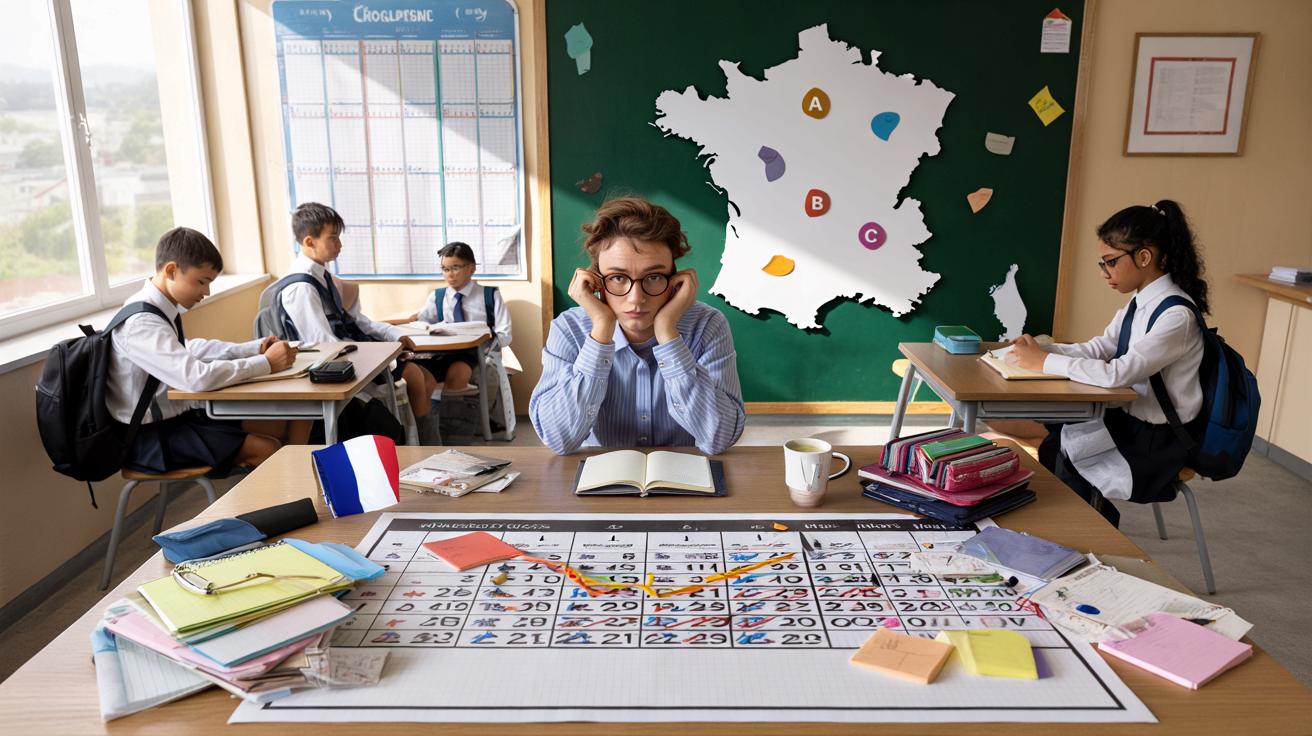 Miliony francuskich uczniów bez pełnego tygodnia nauki przez cały miesiąc