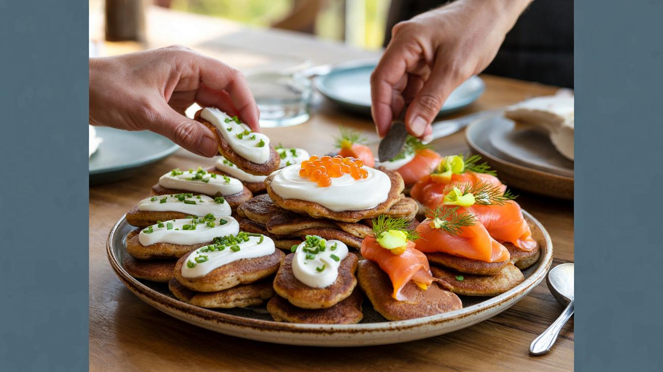 Mini placuszki z kaszą gryczaną, które znikają z talerza w minutę