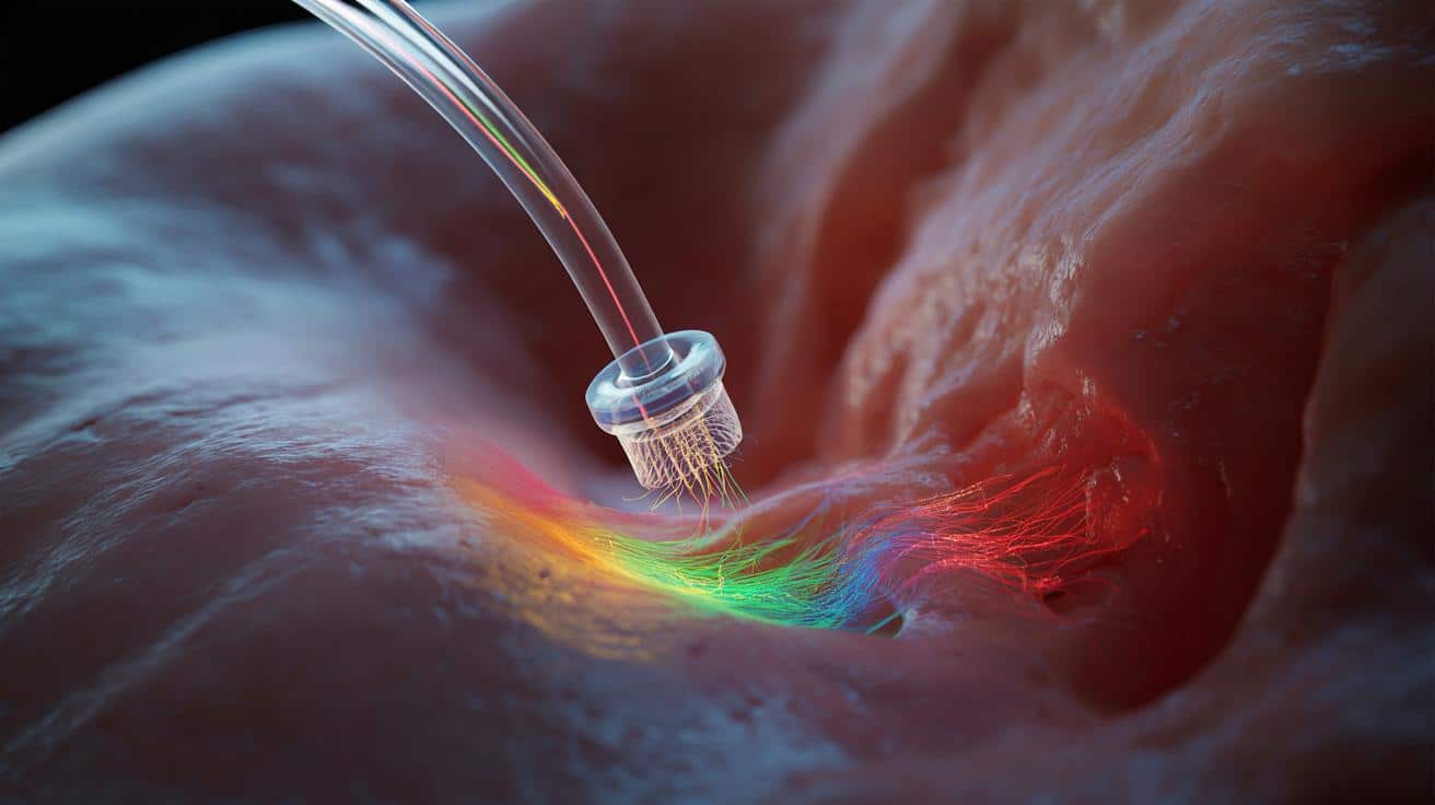 Miniaturowy czujnik w światłowodzie wykrywa raka, zanim da objawy