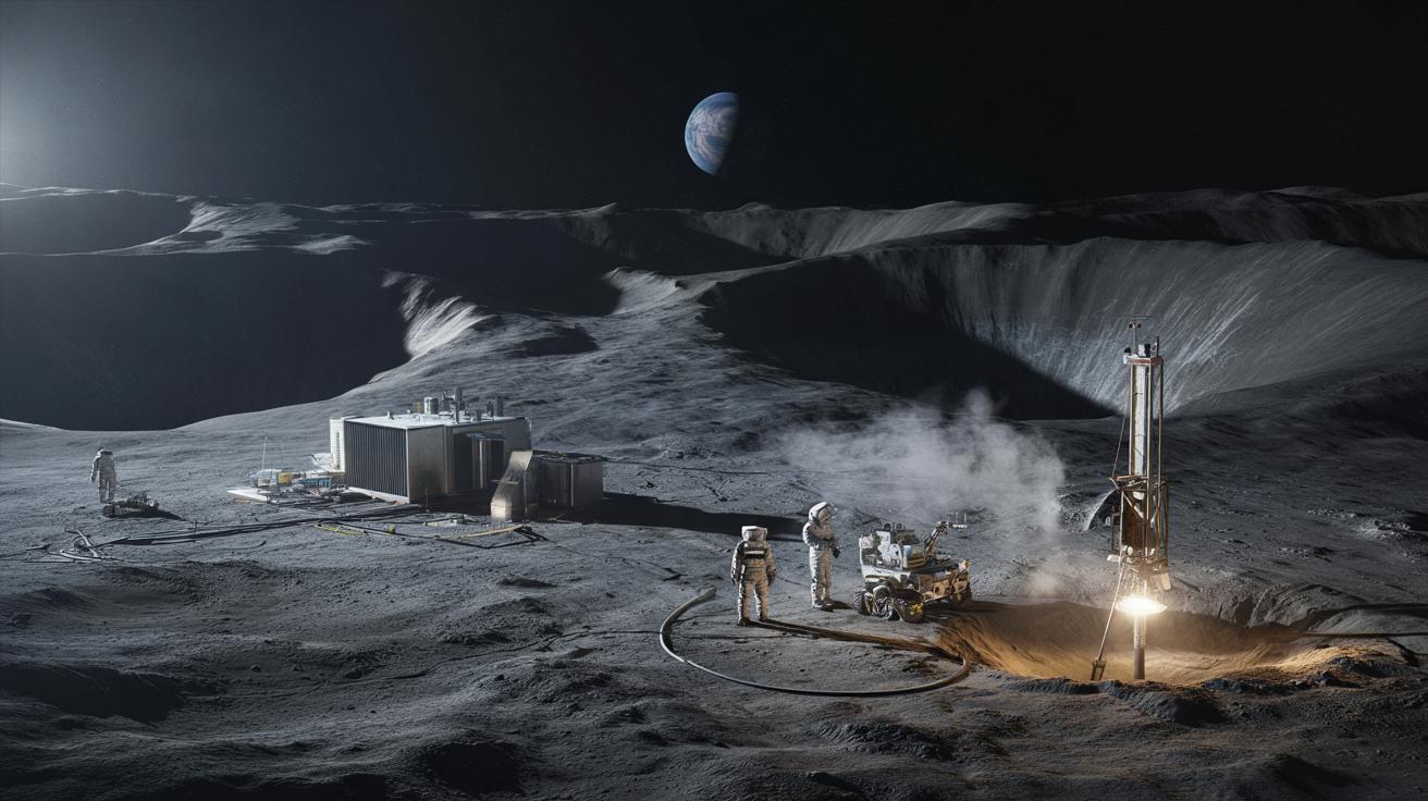 Mniej wody na Księżycu, niż sądziliśmy. Co to znaczy dla baz kosmicznych?