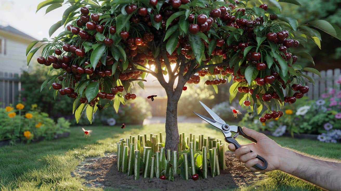 Mój czereśniowy dramat w ogrodzie: jeden cięcie i drzewo utonęło w owocach