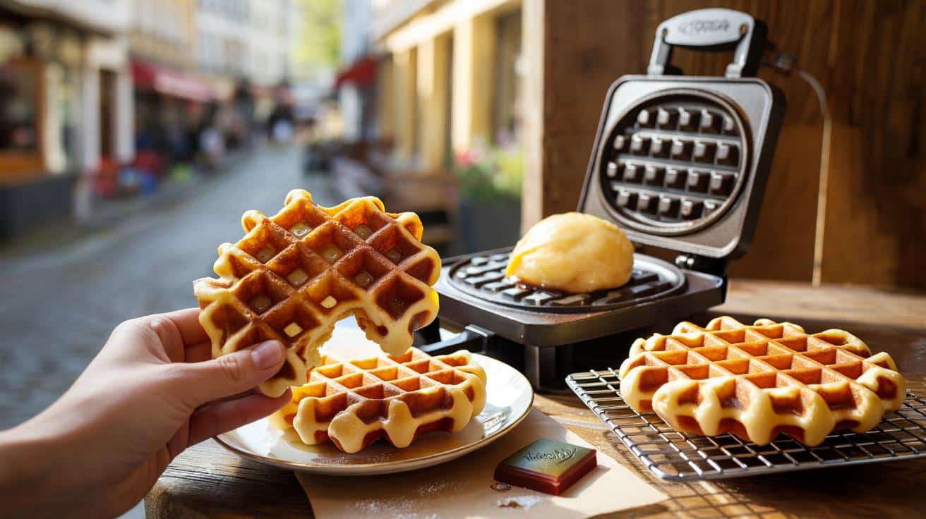 Moje gofry były zawsze miękkie. Belgowie robią jedną rzecz inaczej