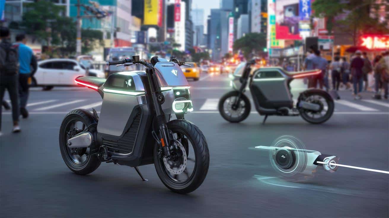 Motocykl jak z NASA: elektryk sam trzyma równowagę i jeździ bez kierowcy