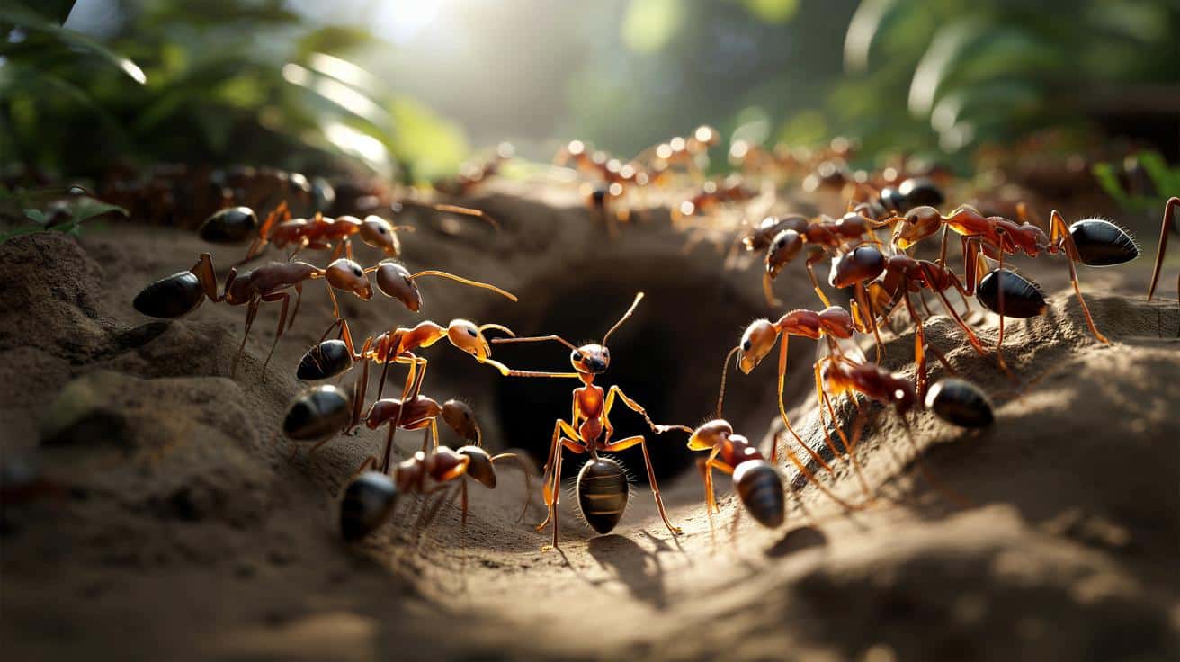 Mrówki potrafią przyjąć obcych do gniazda, ale tylko na chwilę