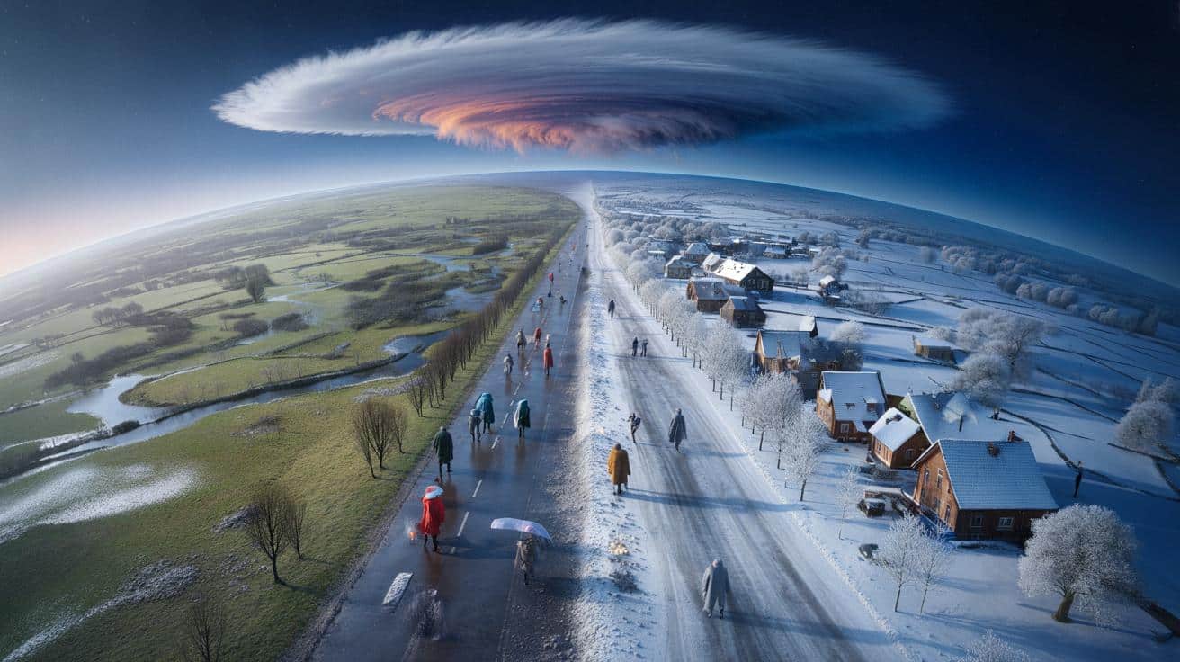 Mróz i śnieg wracają szybciej, niż myślisz? Jet stream miesza w prognozach