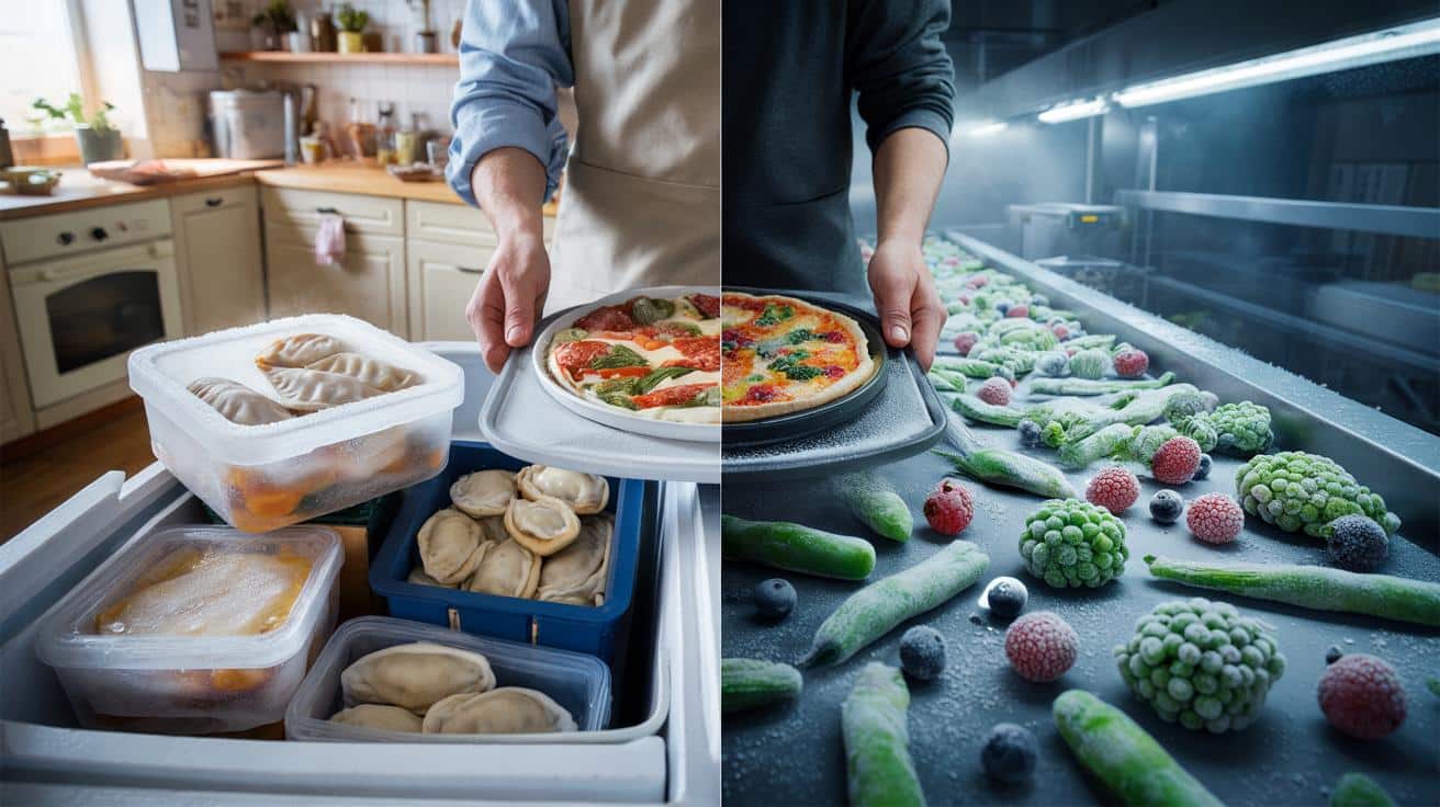 Mrożone czy głęboko mrożone? Różnica, która zmienia twoją kuchnię