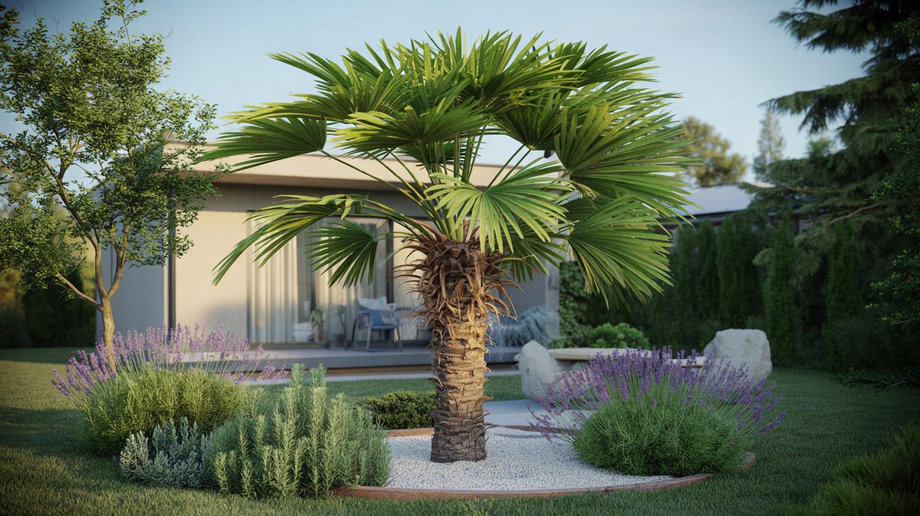 Mrozoodporny palm do ogrodu: jedna roślina zmienia cały krajobraz