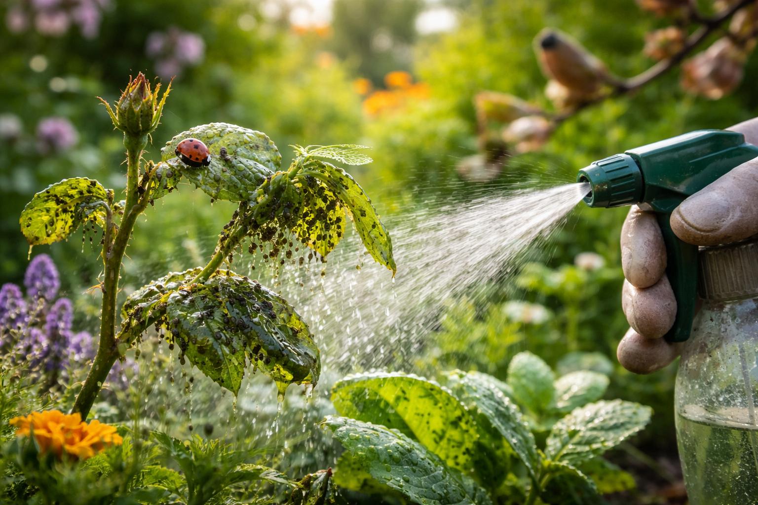 Mszyce atakują ogród? Proste kroki, które uratują rośliny tej wiosny