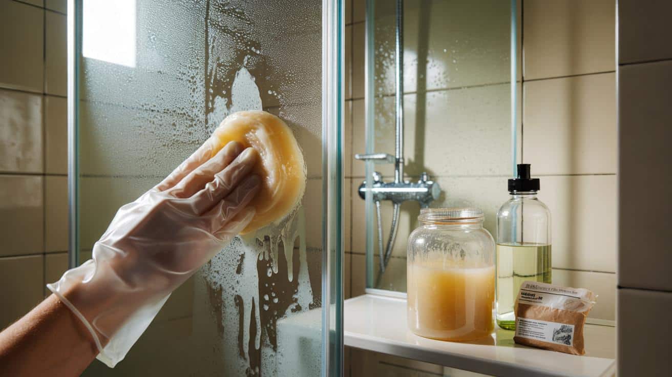 Myjesz kabinę sodą? Ekspertka radzi prostszy trik na osad z wody