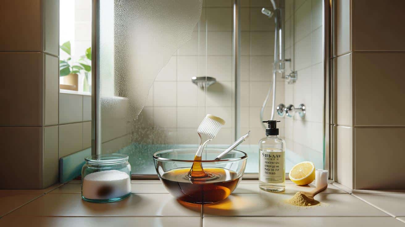 Myjesz szybę prysznica sodą? Ekspertka radzi, czym ją zastąpić