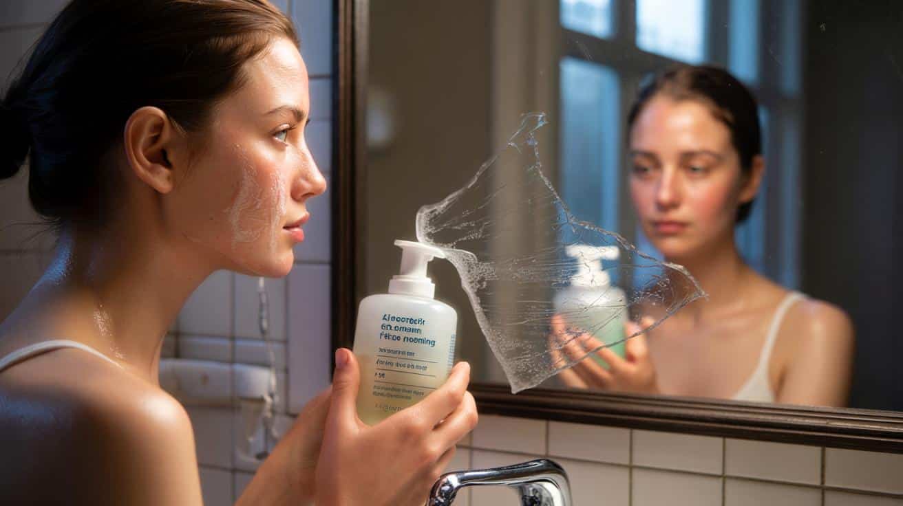 Myjesz twarz pianką z alkoholem? Bariera lipidowa znika