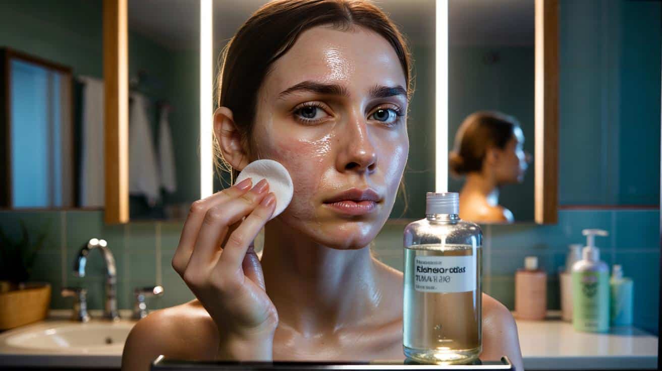 Myjesz twarz tonikiem z alkoholem? Skóra produkuje więcej sebum