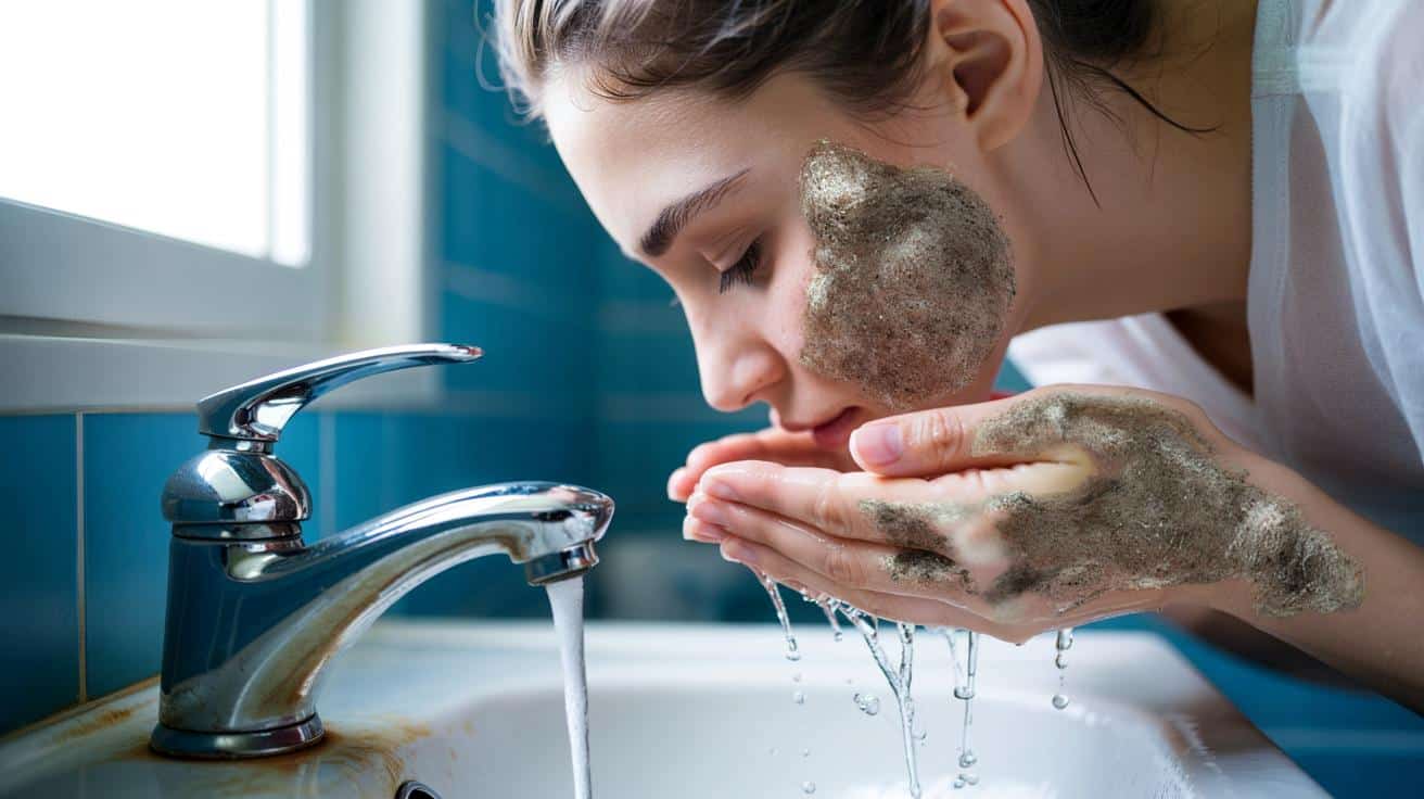 Myjesz twarz zimną wodą z kranu? Bakterie czekają na skórze