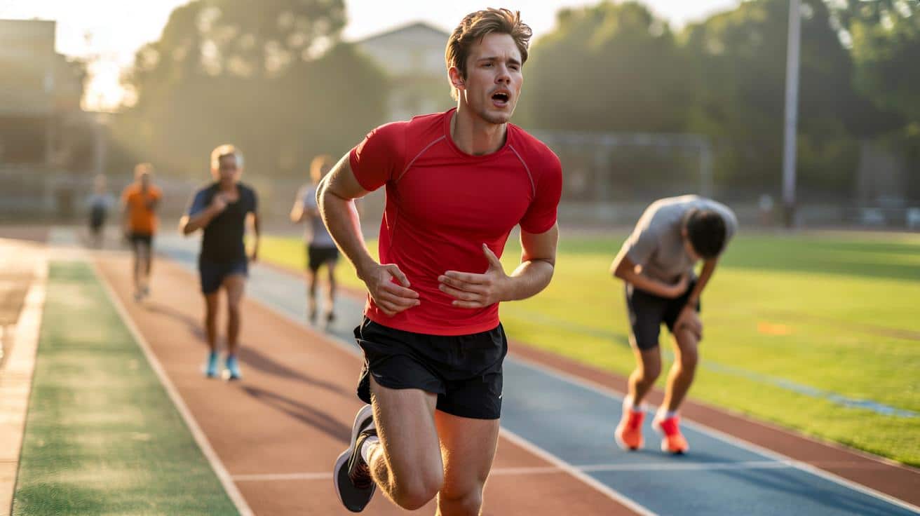 Nabierz powietrze przez usta podczas skakania a bok nigdy nie boli podczas biegania