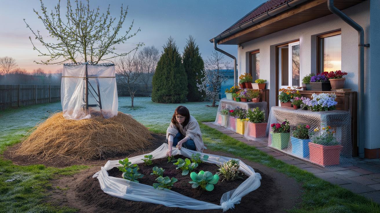 Nadchodzą przymrozki. Prosty plan ratunkowy dla ogrodu i balkonu