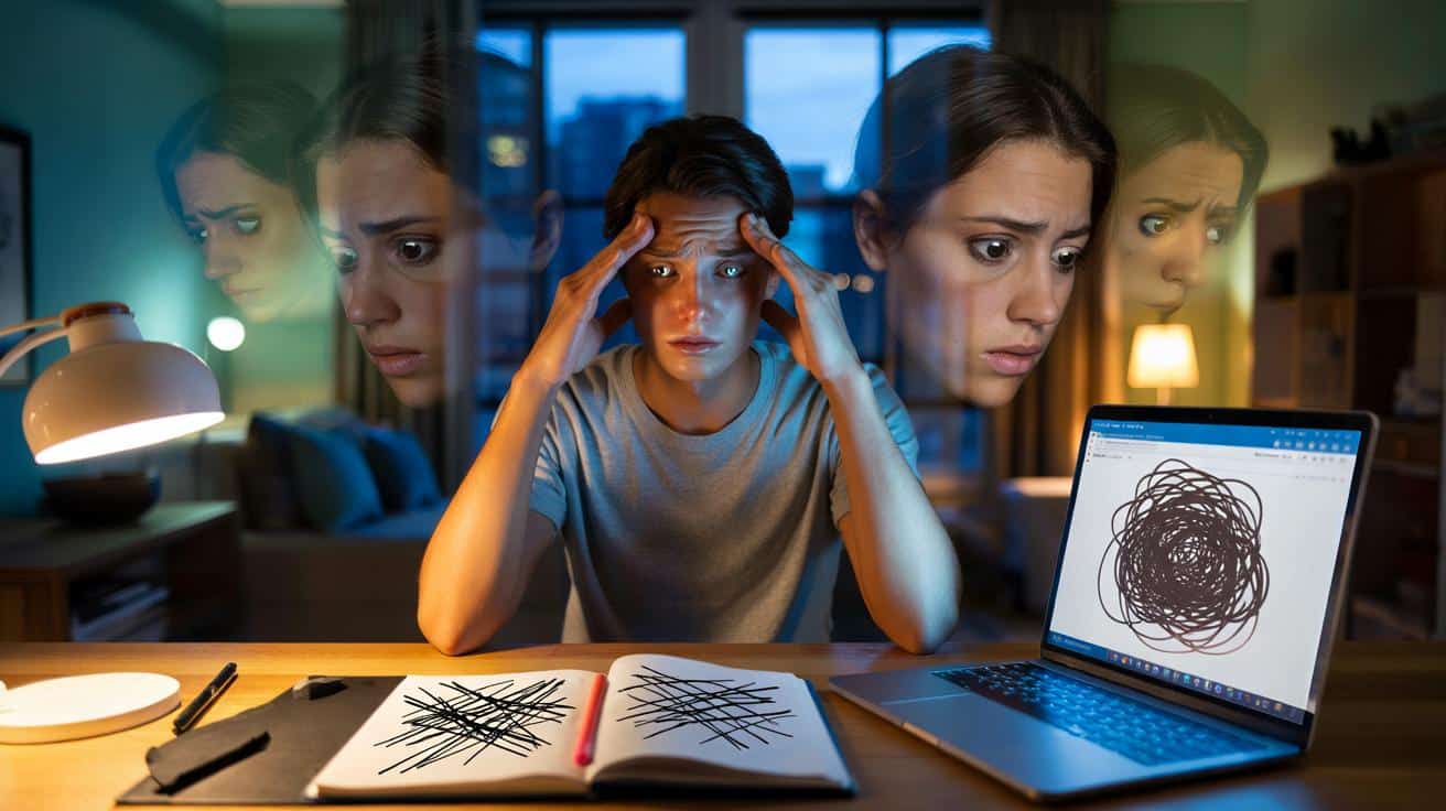 Nadmierne analizowanie siebie może napędzać lęk. Psycholodzy ostrzegają