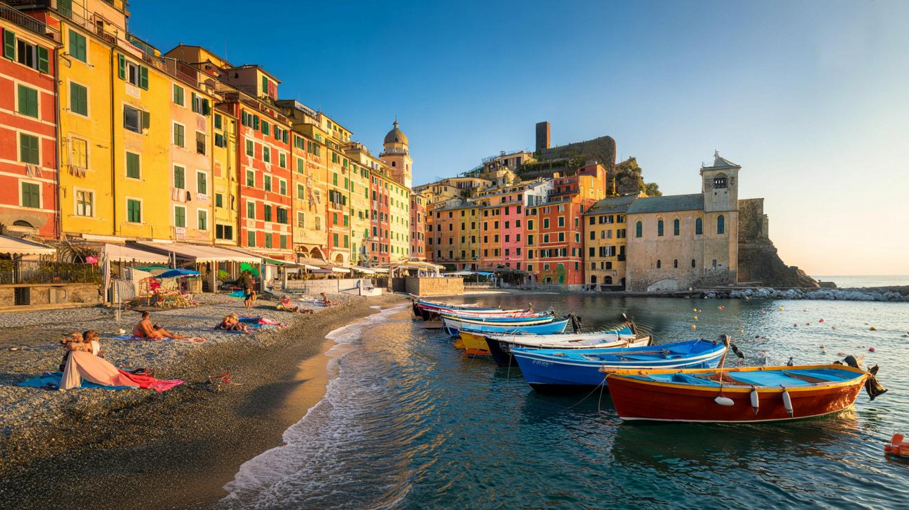 Najbardziej kolorowa rybacka miejscowość Ligurii: kameralne plaże i sekretny klimat
