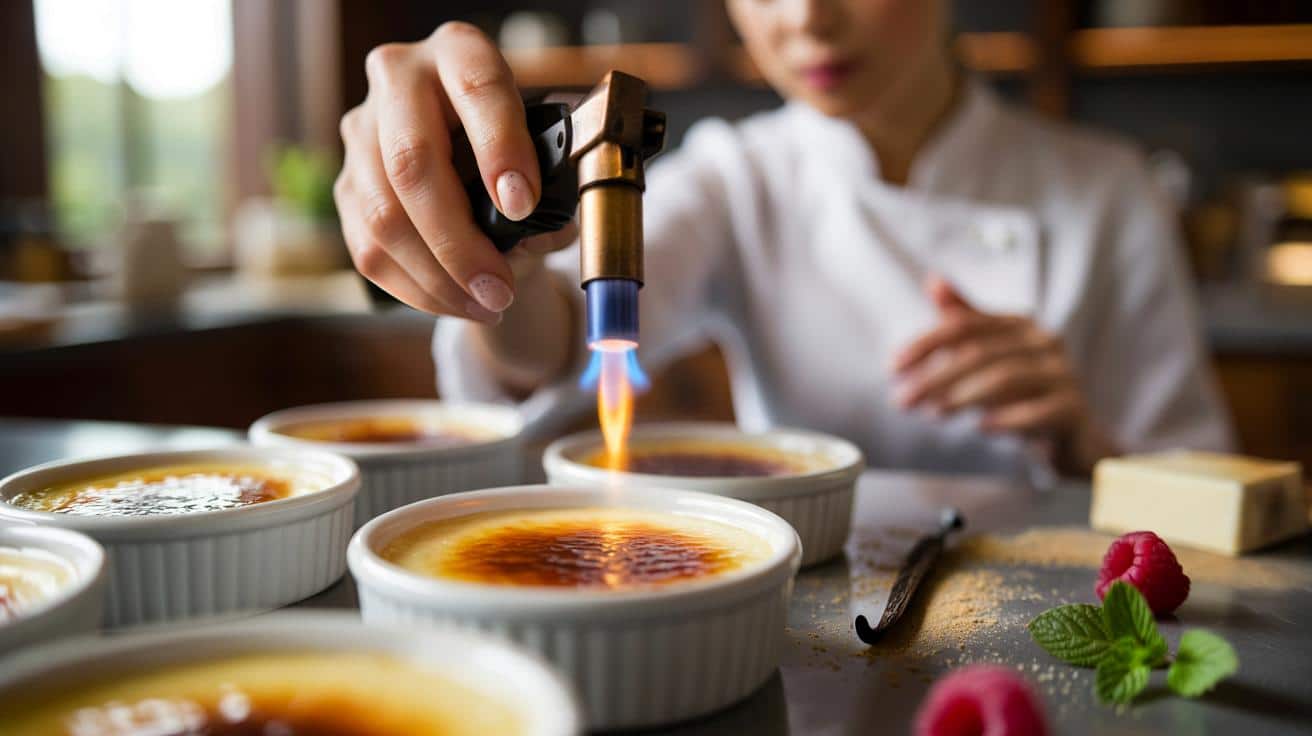 Najlepsza cukierniczka świata zdradza trik na idealnie chrupiący karmel w crème brûlée