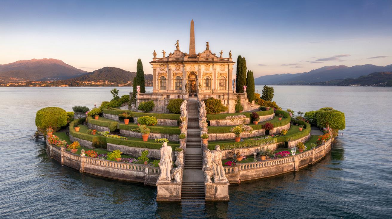 Najpiękniejszy barokowy pałac Włoch? Ukryty na maleńkiej wyspie