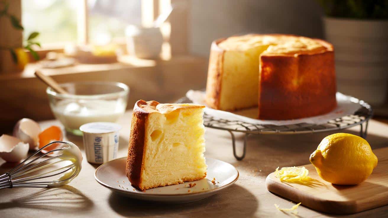 Najprostsze ciasto jogurtowe z kubeczka: puszyste jak chmurka