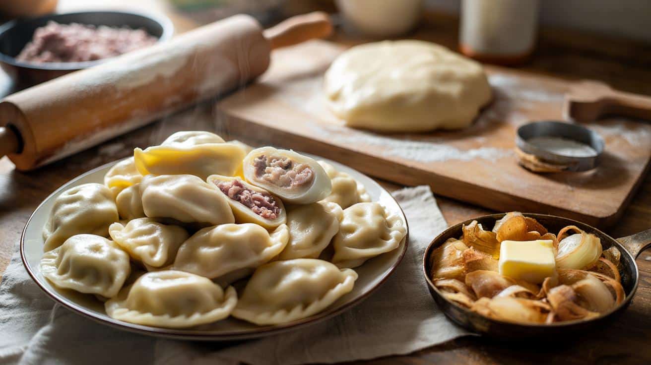 Najprostszy przepis na domowe pierogi z mięsem