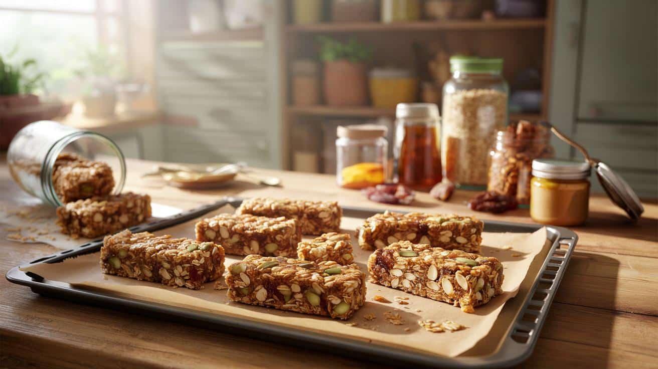 Najprostszy sposób na domowe granola bars