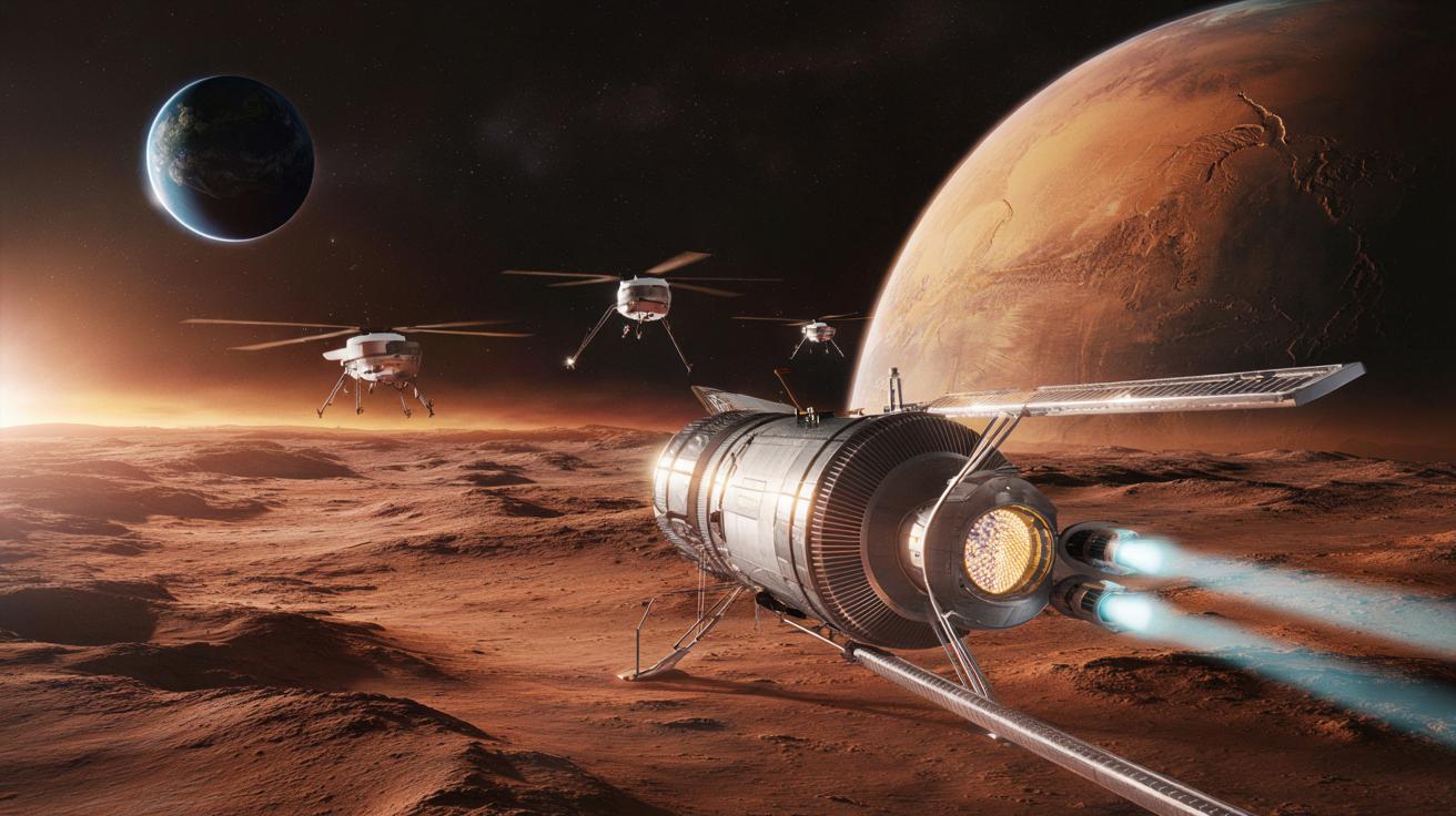 Napęd jądrowy Nasa przyspiesza lot na Marsa. Start już w 2028 roku