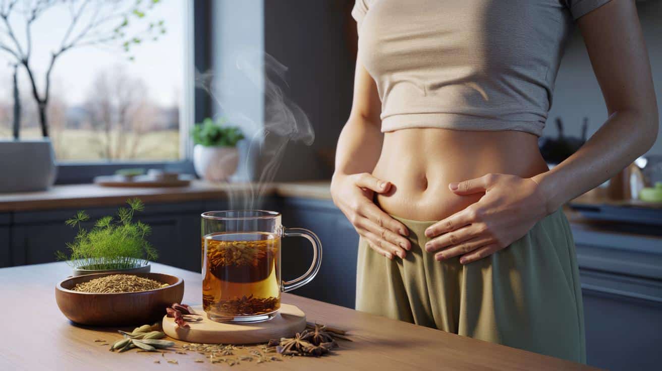 Napój na płaski brzuch w marcu: prosta herbata, która uspokaja gazy