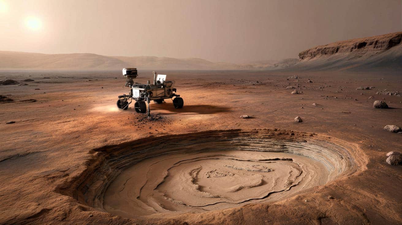 NASA przewierciła Marsa na 35 metrów. To, co zobaczyła pod kraterem, zmienia obraz Czerwonej Planety