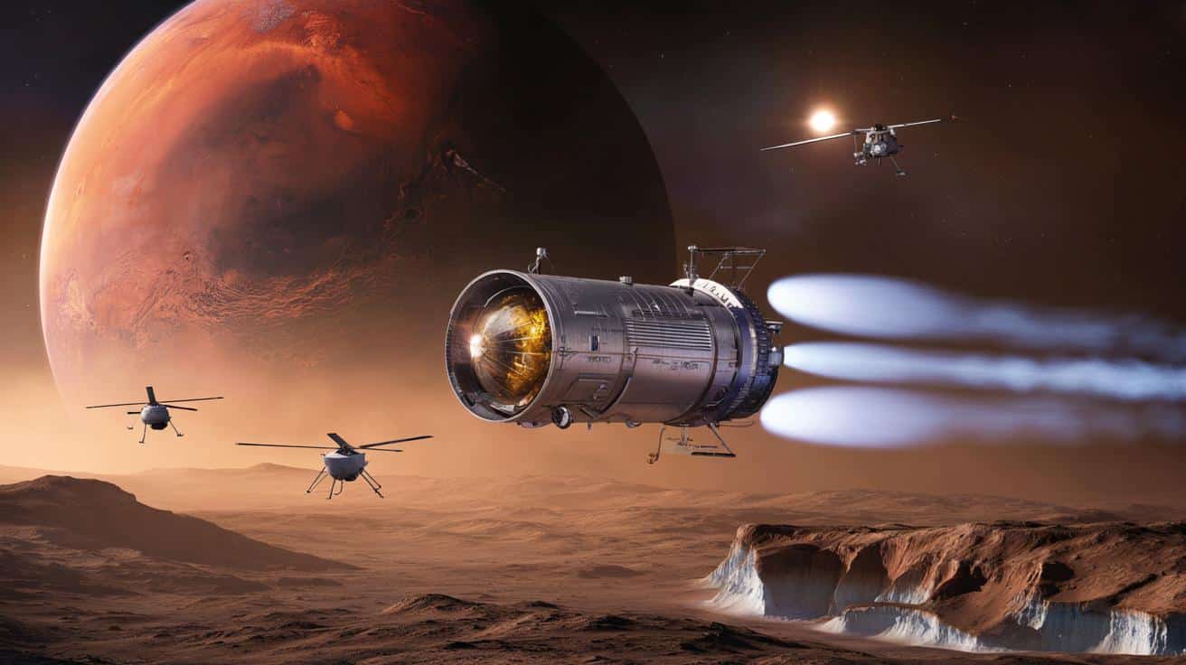 NASA stawia na napęd jądrowy: marsjańska misja już w 2028 roku