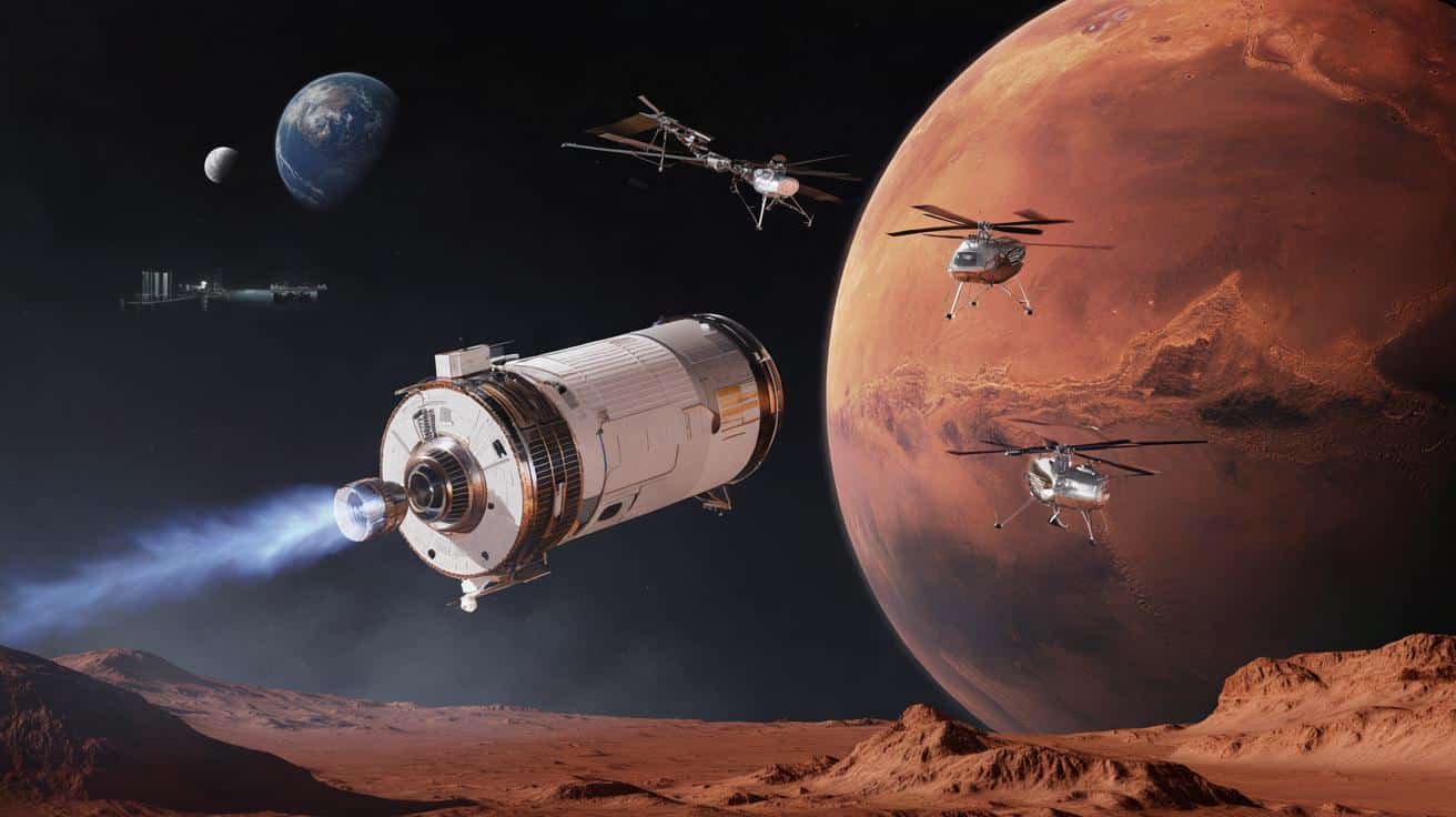 NASA szykuje nuklearny statek na Marsa. Historyczna misja już w 2028 roku