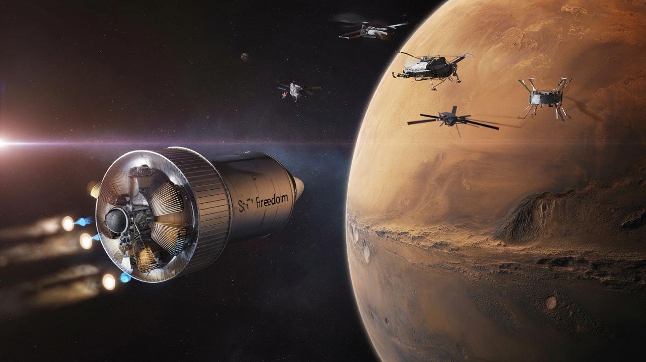 NASA szykuje nuklearny statek na Marsa. Start już w 2028 roku