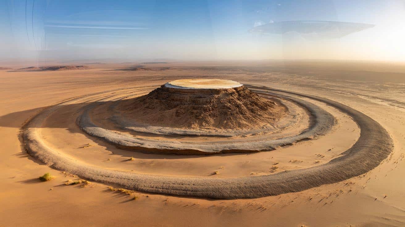 NASA wypatrzyła w Saharze gigantyczne „kamienne oko”. Naukowcy są zaskoczeni
