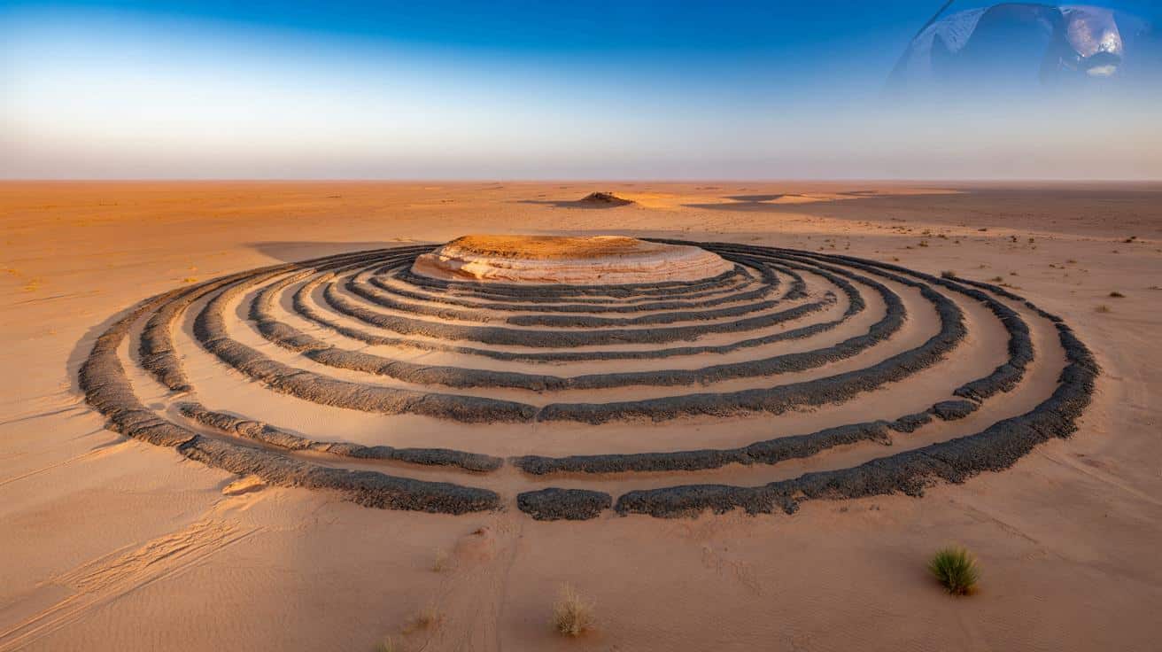 NASA wypatrzyła w sercu Sahary dziwną górę w pierścieniach. Naukowcy głowią się do dziś