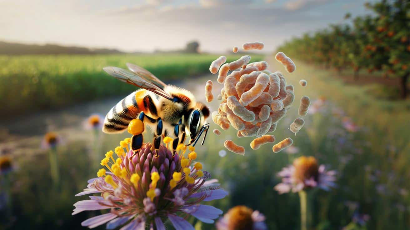 Naturalna „tarcza” dla pszczół. Naukowcy wskazują niespodziewanego sprzymierzeńca