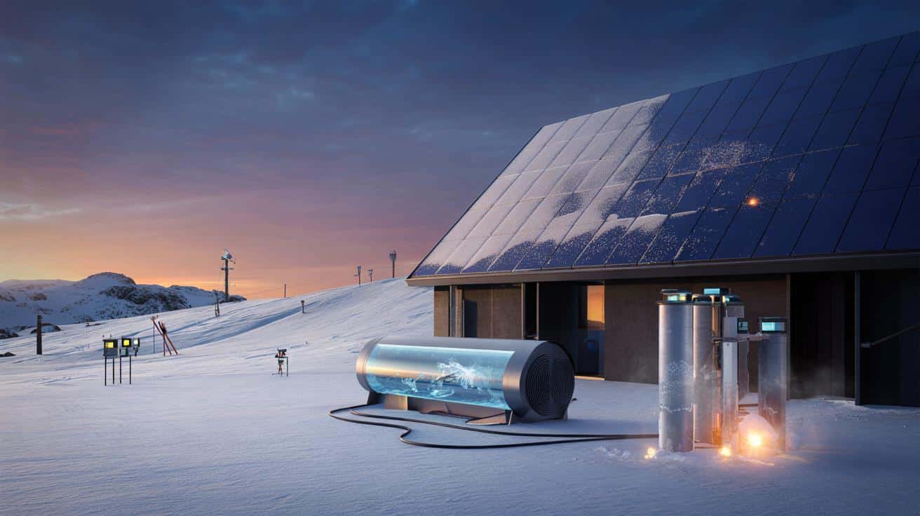 Naukowcy chcą zamienić śnieg w prąd i zielone paliwo na tysiące lat