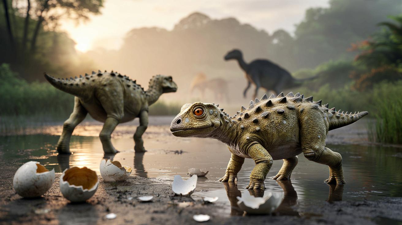 Naukowcy mylili się przez 20 lat: „mini” dinozaury okazały się niemowlętami z pancerzem