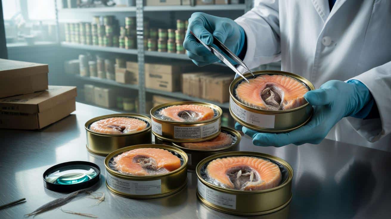 Naukowcy otworzyli 40‑letnie puszki z łososiem. W środku czekała niespodzianka