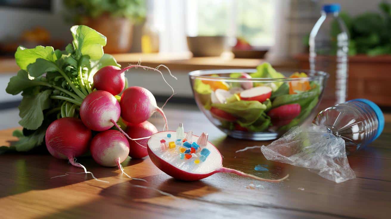 Naukowcy pierwszy raz wykazali plastik w warzywach. Nawet w rzodkiewkach