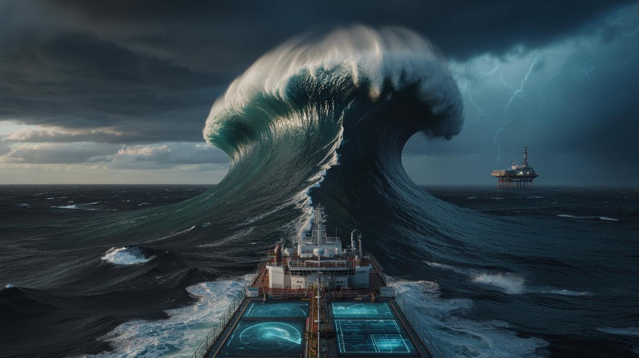 Naukowcy rozszyfrowali fale potwory. Jak naprawdę rodzą się fale giganty