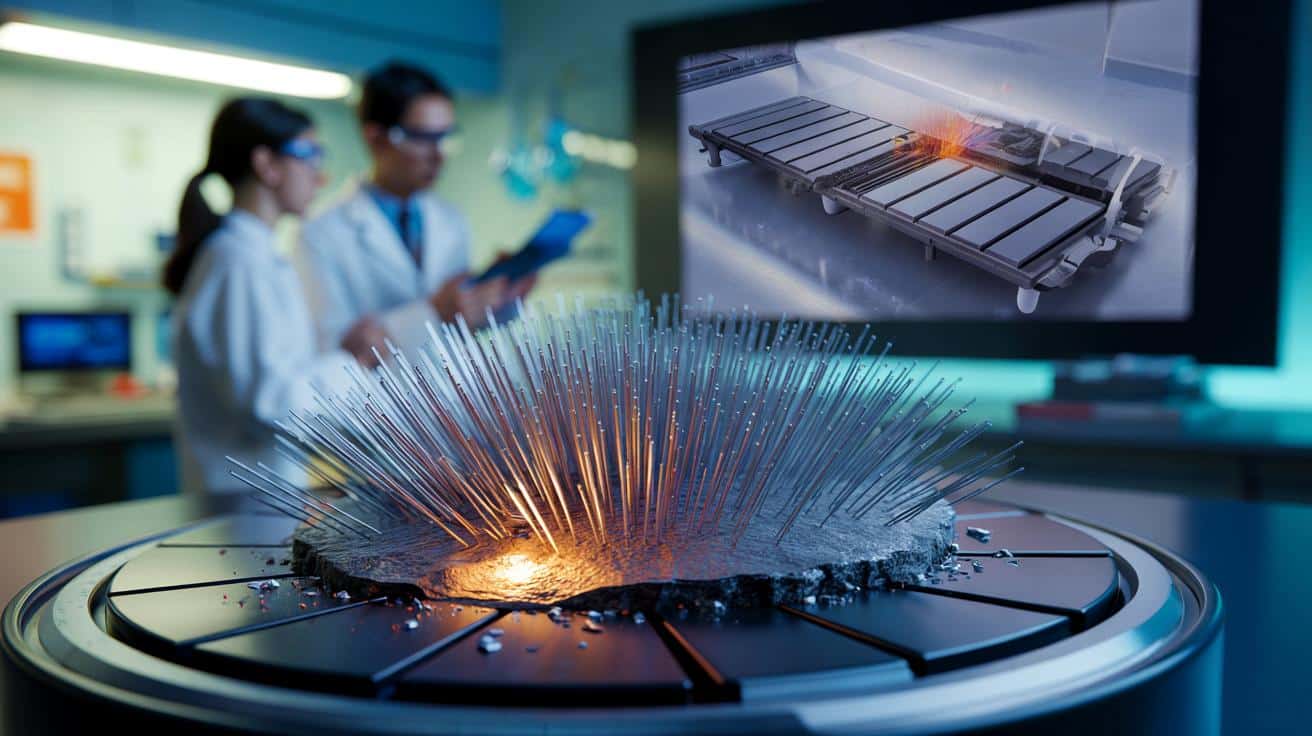 Naukowcy rozwiązują zagadkę zużycia baterii litowych. To zła wiadomość dla dendrytów