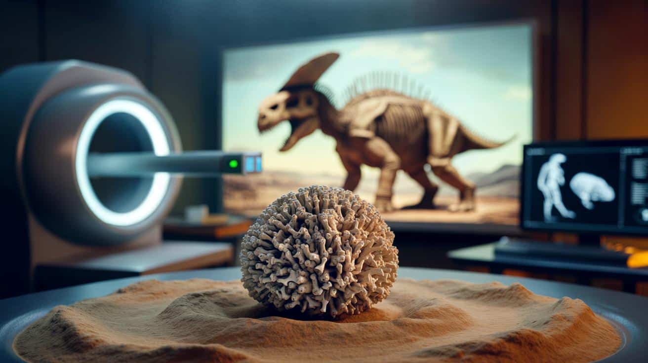 Naukowcy zeskanowali skamieniałą „kulę wymiotną” sprzed 290 mln lat