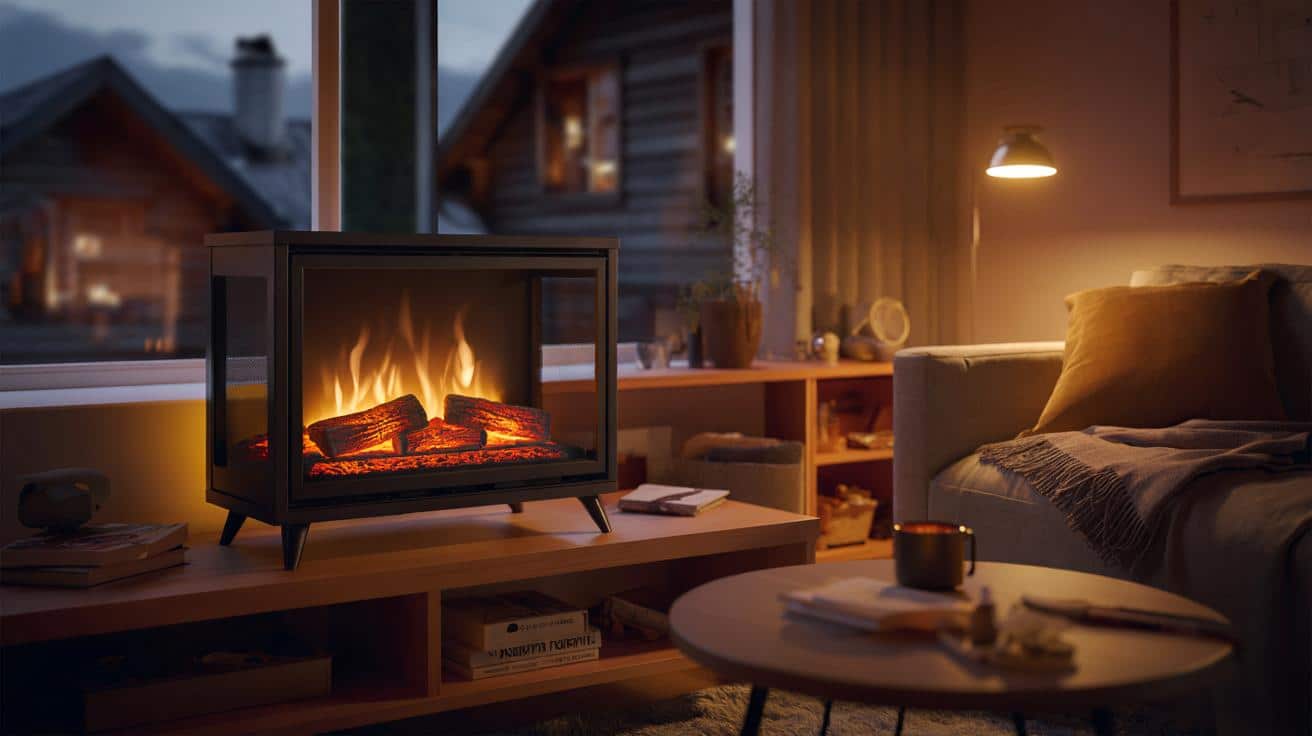 Niby kominek, a za mniej niż 250 zł: hit sezonu z efektem płomieni